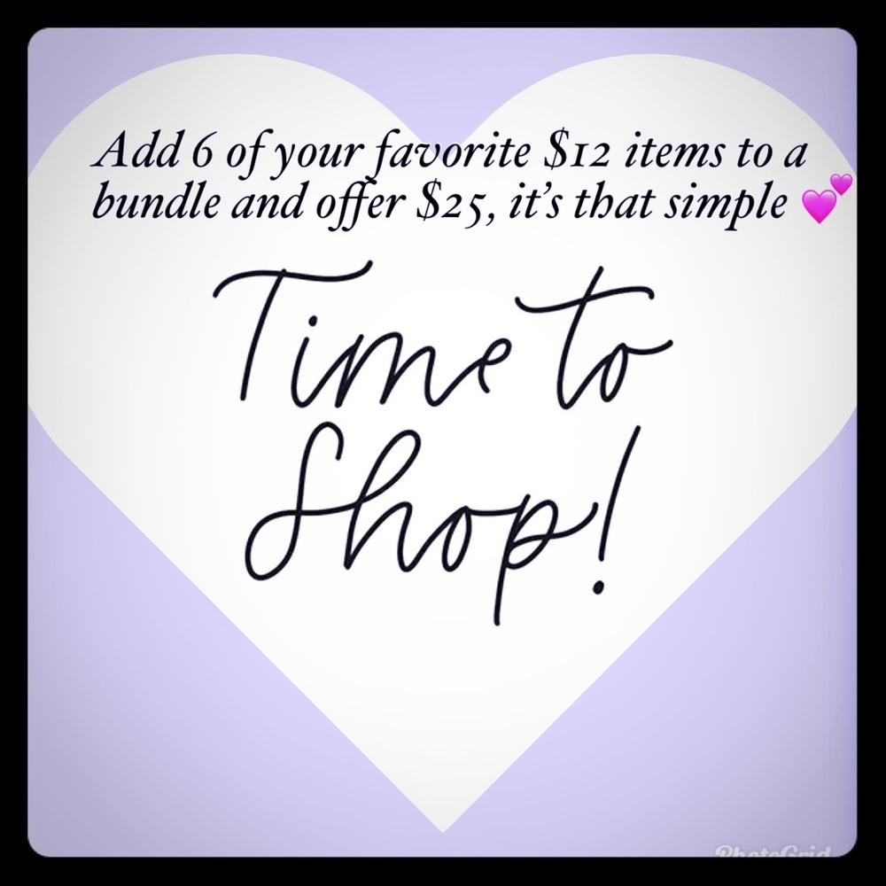 💥SALE💥  6 items $12 or less, bundle for $25